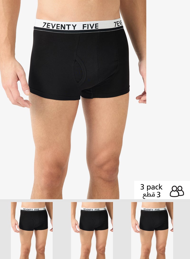 Seventy Five Basics Pack of 3 Boxer Briefs - Image 1